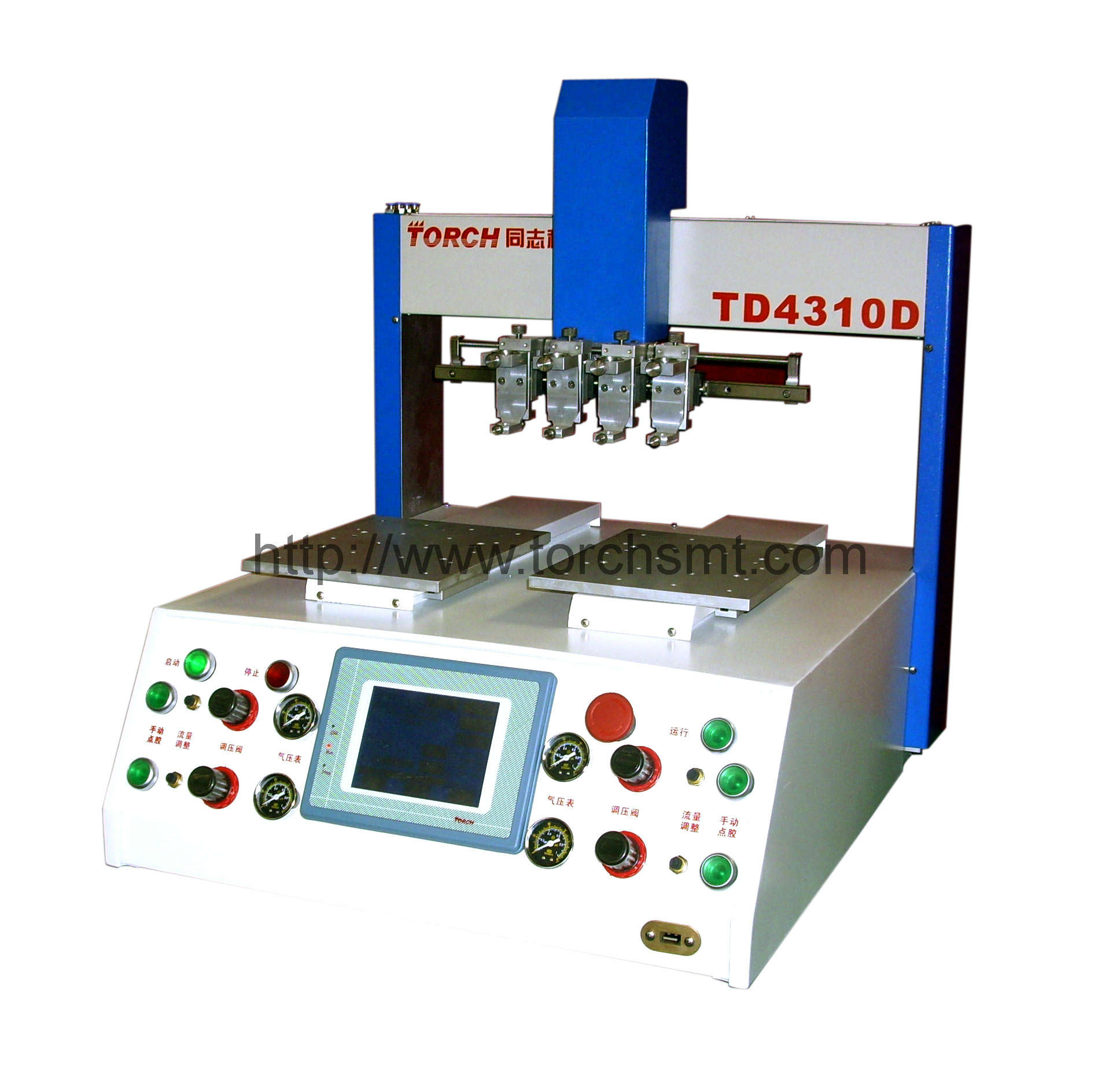 Automatic dispenser TD4310D, automatic solder paste, multifunction