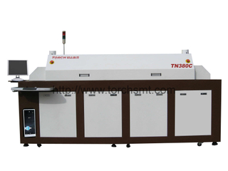 Full hot air lead-free reflow Oven with 8 heating-zones TN380C