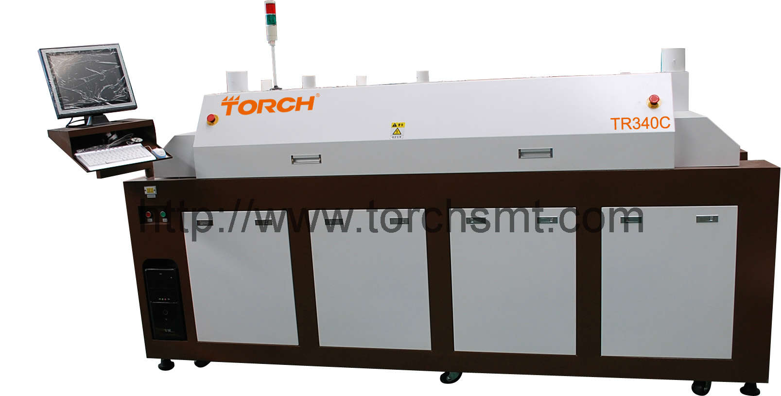 Full Hot Air Reflow Oven TR340C, large size reflow oven, hot air reflow